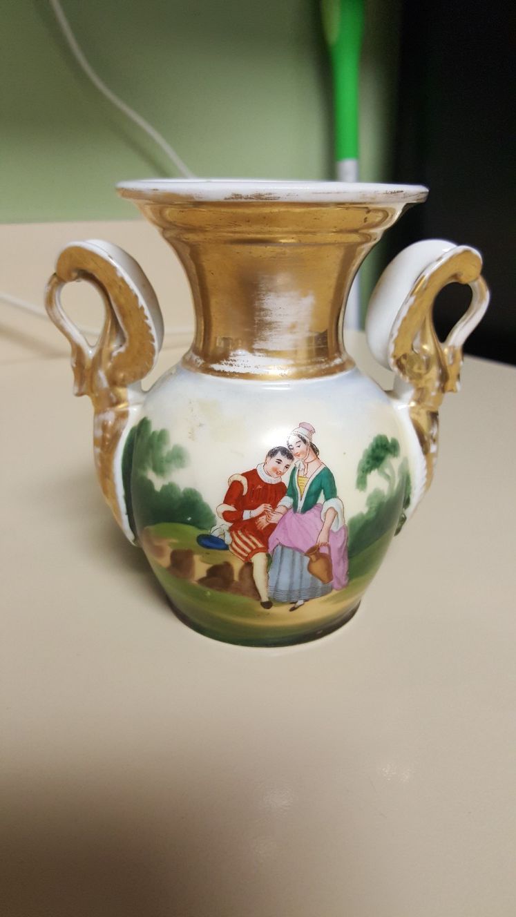 Swan Handle Vase