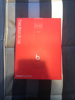 Beats solo HD by dr Dre