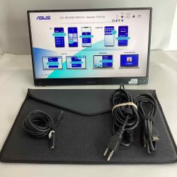 Asus - ZenScreen 15.6" FHD IPS Portable Monitor W/ Case 