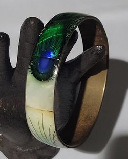 Vintage peacock bracelet