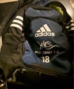 adidas West Coast F.C. soccer backpack