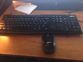 Logitech keyboard and mouse