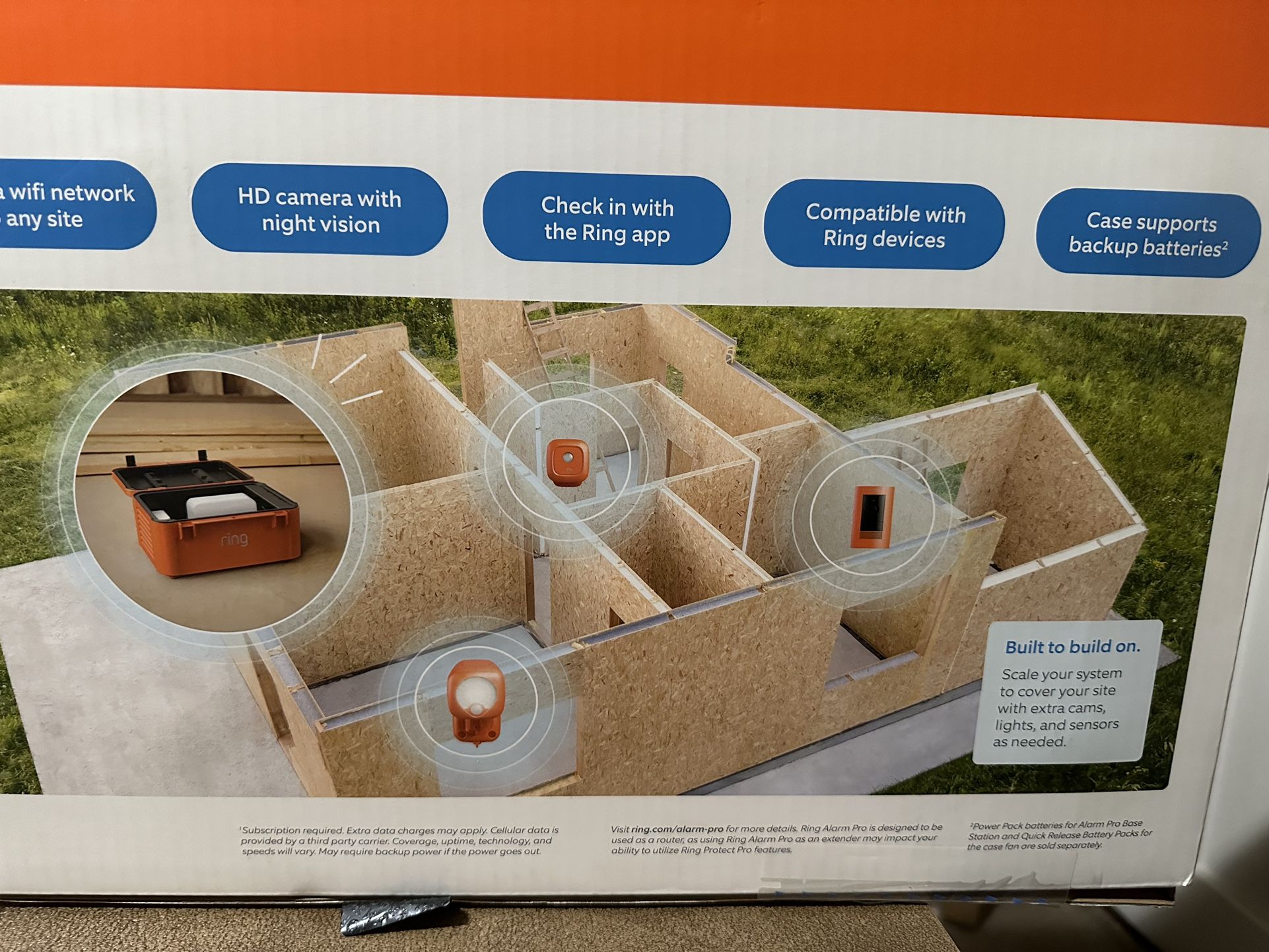 Base Station Ring Security System Power Outage Ring Alarm Security