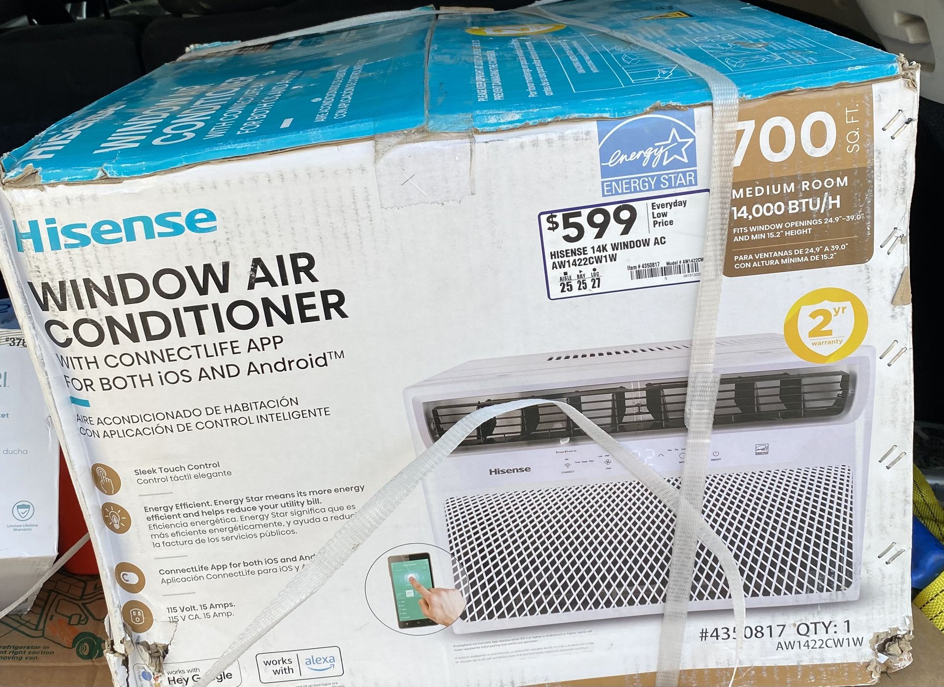 Hisense Window Air Conditioner