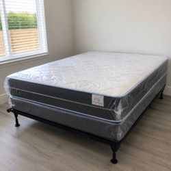 Full Size Mattress 10 Inch | Also Available in Twin, Queen & King | New From Factory | Same Day Pickup & Delivery 🚚 Available!
