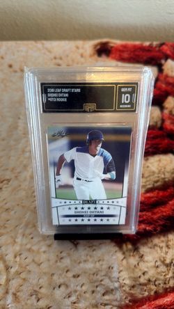 2018 Leaf Draft Stars Shohei Ohtani Rookie GMA Gem Mint 10