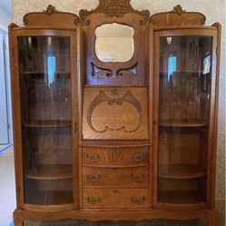 Antique Curio Cabinet