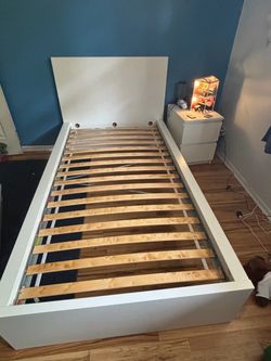 IKEA malm twin size bed frame