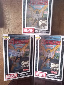 Funko Pop Comic Covers de Captain Marvel (Monica Rambeau)