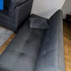 Gray Futon 