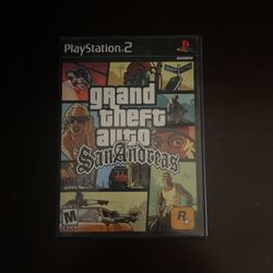 GTA San Andreas For PS2