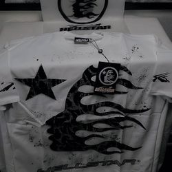 Hellstar Glitter Thorn  T Shirt White