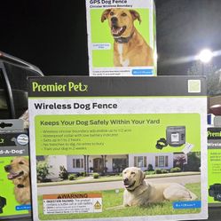 Premier Pet Wireless Dog Fence With 3 Dog Collars 