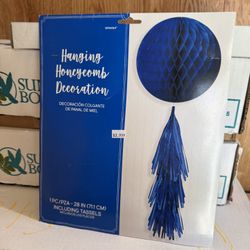 Honeycomb Decor - Blue
