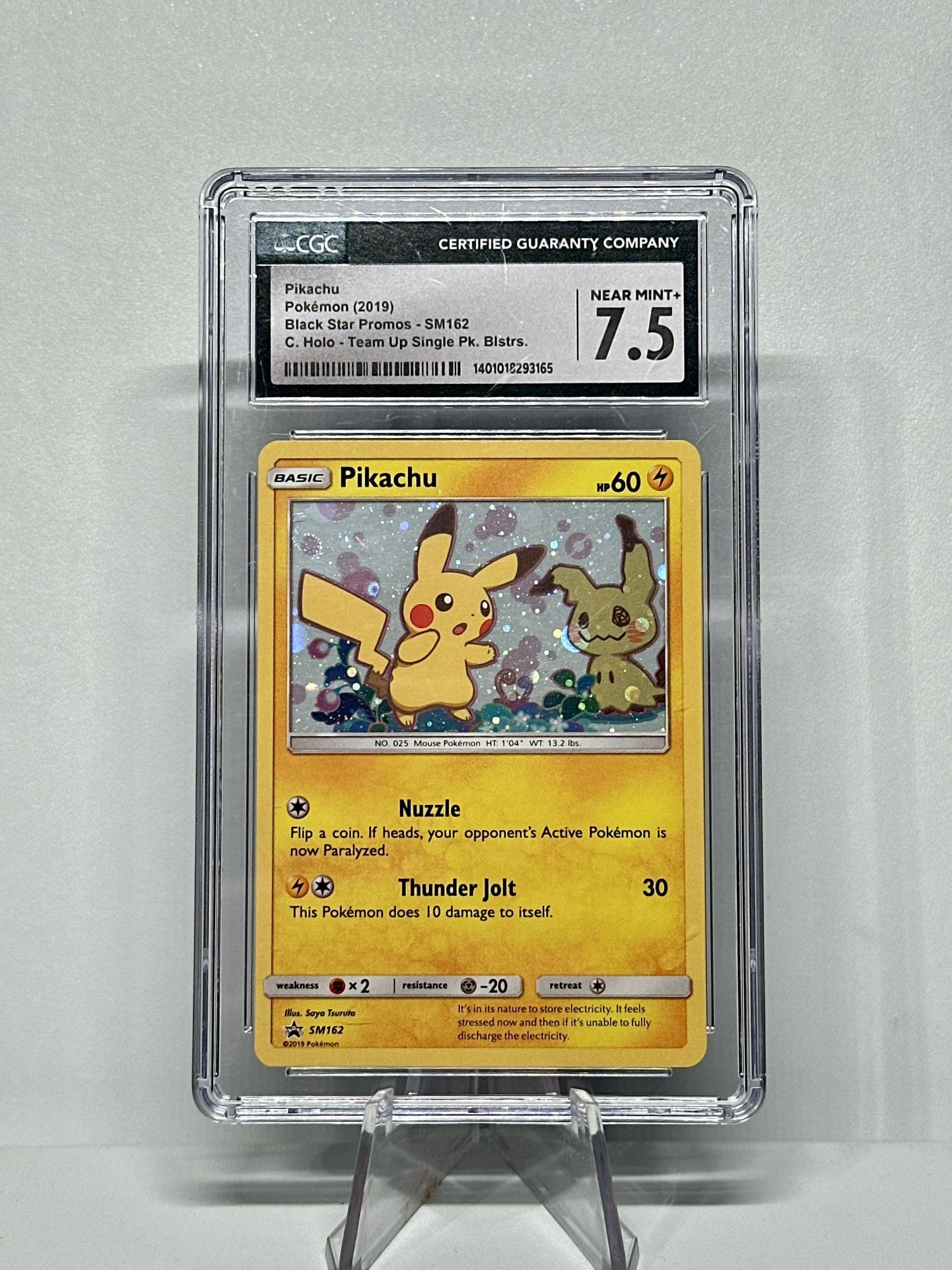 1999 Pokemon Pikachu Team Up Blister Pk. Black Star Holo Promo SM162 CGC7.5 NM,All Products : American Fashion Style Bags On Sale