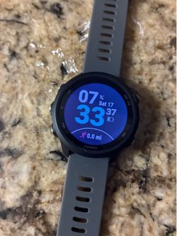 Garmin Forerunner 245 GPS Heart Rate Running Watch Black 45mm