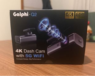 Mini 4K Ultra HD Front Dash Cam + Free 32GB Card & 5GHz WiFi - Brand New
