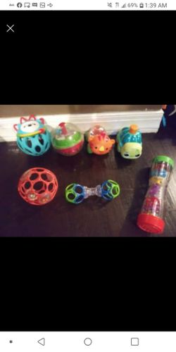 Toys rattles and more
