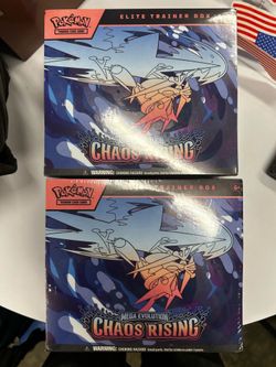 Pokémon chaos rising box