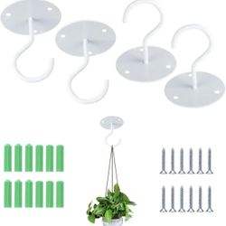 Ceiling Hooks for Hanging Plants or Bird Feeders Metal Plant Bracket Iron Wall Mount Lanterns Hanger