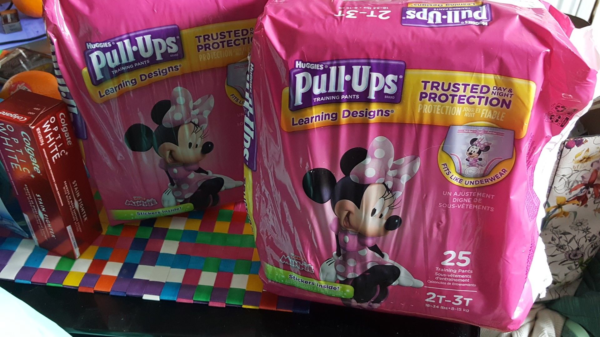 1 bags of HUGGIES PULL UPS 2T-3T