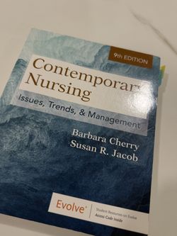 Contemporary Nursing by Barbara Cherry 9th Edition