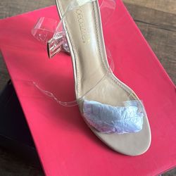Clear Strap Heels