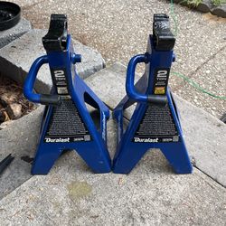 Used Duralast 2 Ton Jack Stand Pair