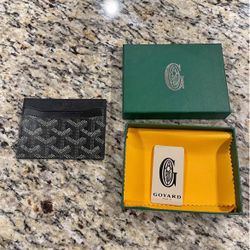 Black Goyard Wallet