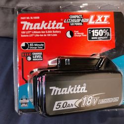 Makita batteries and charger