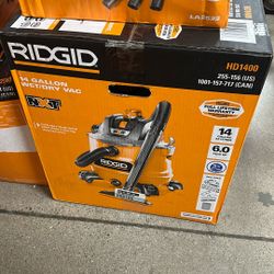 Ridgid 14 Galling Wet Dry Vac 