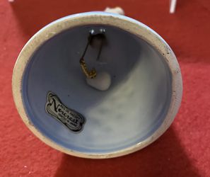 Ceramic Powder BLUE BELL w WHITE UNICORN ~ MINT Thumbnail