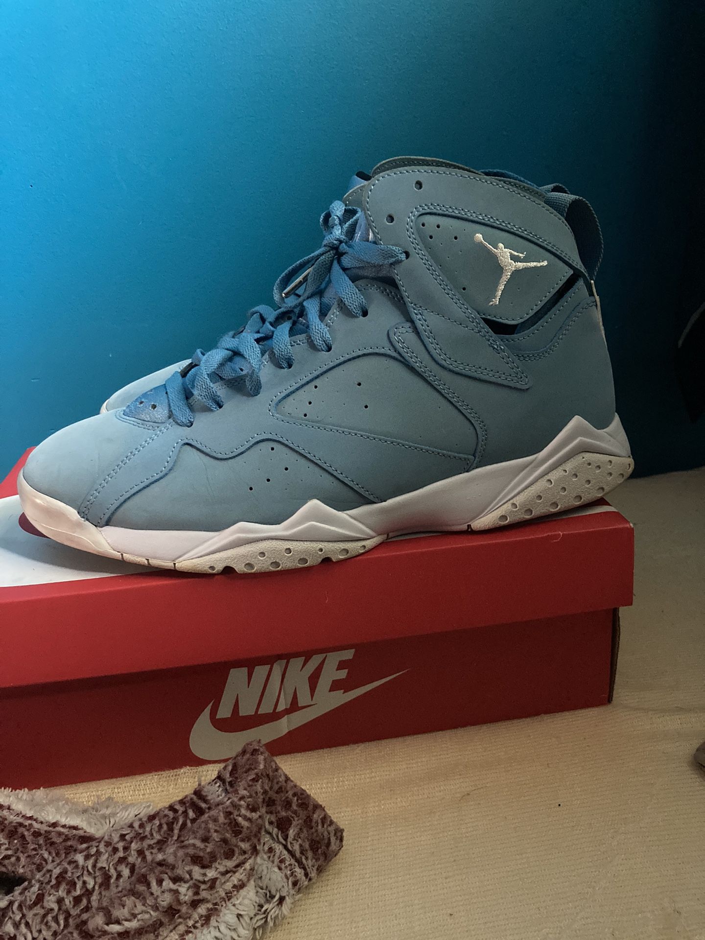 Jordan 7 Pantone