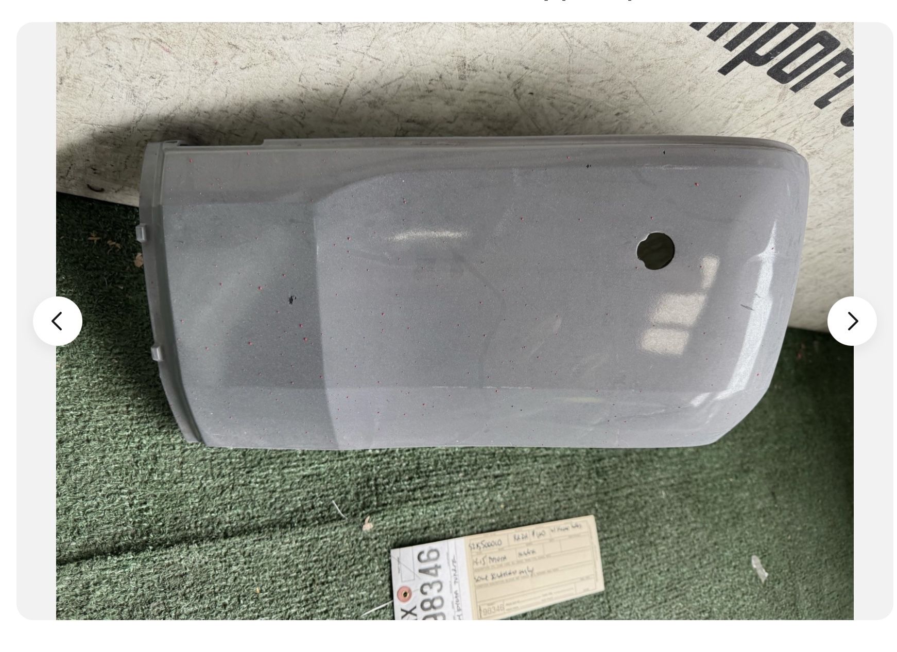 2014 - 2015 TOYOTA TUNDRA REAR RIGHT BUMPER END COVER EXTENSION OEM AX98346