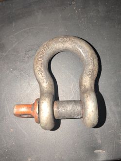 6 1/2 ton 3/4" screw pin shackle