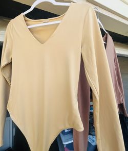 Women/ Teen Tan Bodysuits