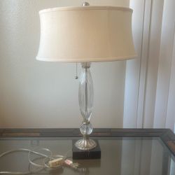Waterford Style Crystal Lamp 