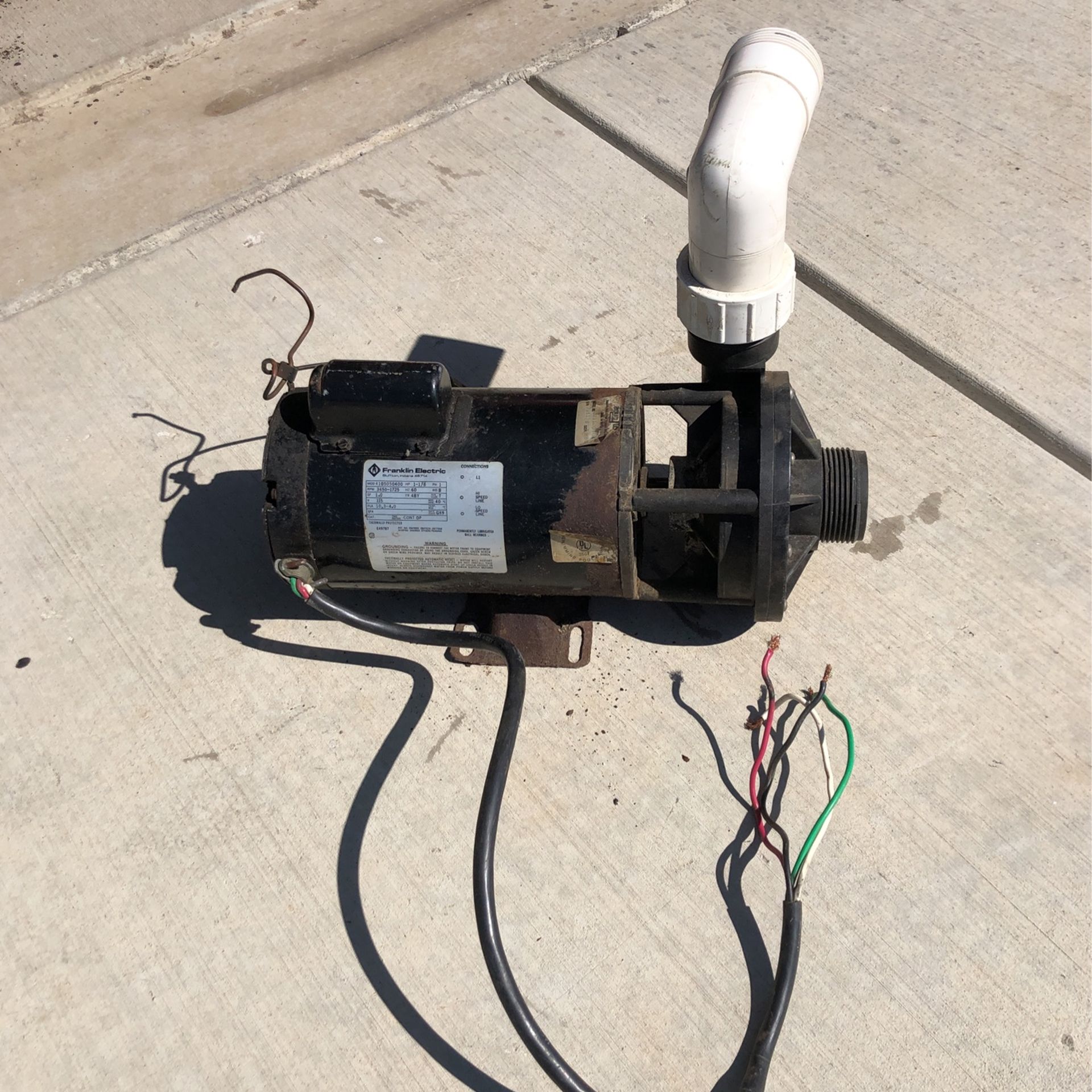 Hot Tub Water Pump