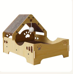 New Wooden Cat House / Cat Scratcher