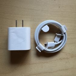 Apple iPhone Fast Charging And Cable USB C-C