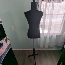 Mannequin With Wooden Base