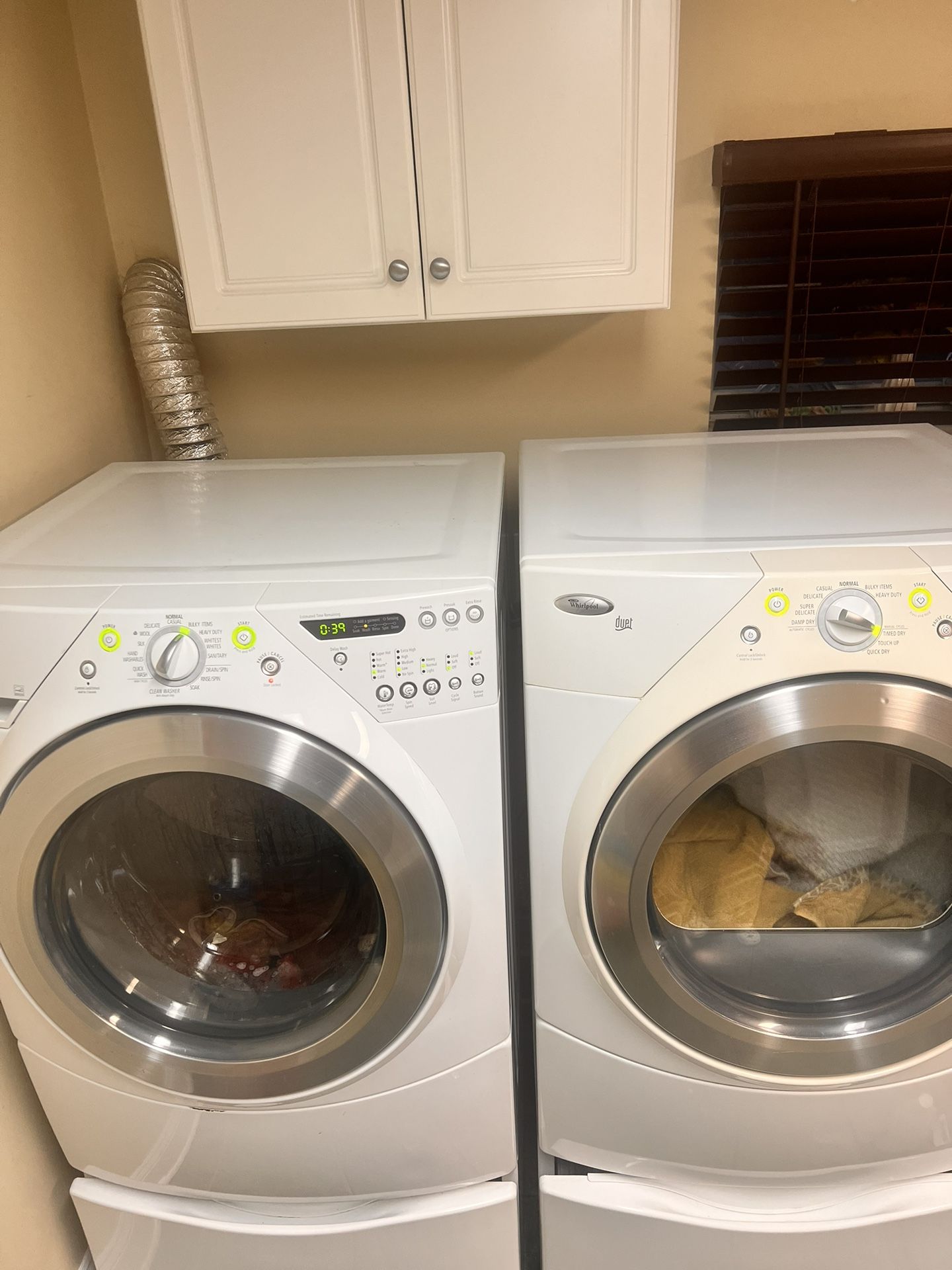 Washer And Dryer /lavadora Y Secadora