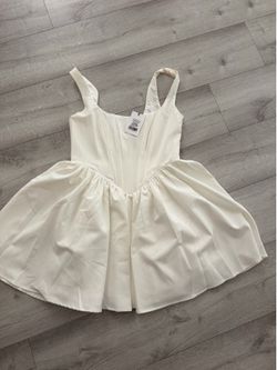 White showpo dress