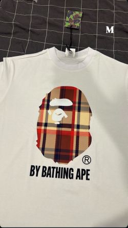 White Burberry Bape