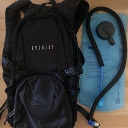High Sierra Hiking Black  Hydration Backpack 