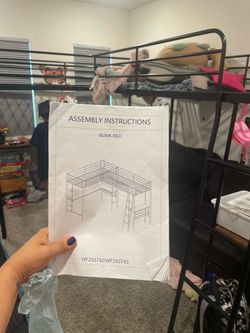 Free loft bunkbed (two beds)