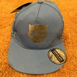 NEW Disney marvel wakanda black panther snap back hat 