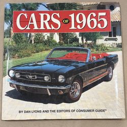 CARS OF 1965 By Dan Lyons 