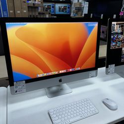 Apple iMac 27” 5K Retina Desktop (2019, i5, 16GB RAM, 3TB Fusion, Radeon Pro 580X) 