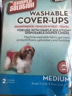 Small Dog Cover-Up For "In heat" Times
